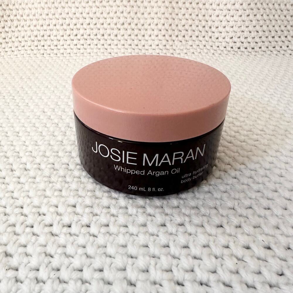 Josie Maran Vanilla Peach Whipped Argan Oil Ultra Hydrating Body Butter 8 oz.